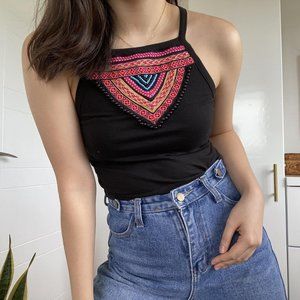 H&M Coachella Jersey Tank Top